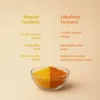 Regular turmeric vs Lakadong Turmeric Lakadong Turmeric